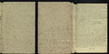    This roused in Martin Harris a great desire to go down to Penn to see how they were prospering for himself as he was more than commonly interested in the matter his soon came to the knowlege of his intention and fixed in her mind a determination to prevent him from going also to bring Joseph into a difficulty that would be the means of hindering him perhaps entirely from accomplishing the work which he was about<br>
   Accordingly she mounted her horse flew through the neighborhood like a dark spirit, from house to house making diligent enquiry at every house for miles where She had the least hope of gleaning anything that would subserve her purpose which was to prove that Joseph had not the record which he pretended to have that he pretended to be in possession of certain Gold plates for the express purpose of obtaining money from those who might be so credulous as to believe him after she had ascertained the strength of her adherents she entered a complaint before a magistrate at lyons she then sent word to Lyman Cowdray requesting him to Come to Lyons prepared to with a good horse to travel post haste to Penn. after the descision was given in case it was agains Joseph Smith that he might go with the officers to assist them in securing him and confining him in prison. Lyman Cowdray was very obeidient to her suggestion and seemed to be going on prosperously with her She made affidavit to many things and directed the officers who to Subpoena, among the rest her husband was a principle witness. When the day of trial came the neigbors who felt friendly to us informed us that the witnesses were gone to Lyons and were determined to obtain a verdict against Joseph if it could be done by swearing It<br>
   This very naturally gave me great anxiety for my Son Hyrum came in and asked him what could be done Why mother said he we can do nothing look to the Lord for in him is all help and strength and he can deliver from every trouble.- I had never neglected this all important duty but seeing this confidence in my son strengthened me in this hour of trial for I was not then so much accostomed to such things as I was afterwards this was the first time that a suit was ever brought before any court which affected any of my Children and I trembled for the isue but I retired to a secluded place and bowed myself before God and poured out my whole soul in impassioned entreaties for the safety of my son I continued my suplication for some time at length the spirit fell upon me so powerfully that every feeling of foreboding or distress was entirely removed and a voice spoke to me saying not one hair of his head shall be harmed. I was satisfied and rose up and went into the house I never had felt as happy in my life as I did then I sat down and began to read but my feelings were to intense to permit me to do so My daughterinlaw Jerusha came into the room soon after as She turned her eyes upon me she stopped short saying why Mother what is the Matter I never saw you look so strange in my life I told her I never had been so happy before indeed said my heart was so light and my mind so completely at rest that it did not seem to me as though I should ever have any more trouble while I lived and I have got a witness from the Lord that Joseph' enemies would have no power over him for I have received a promise that he shall be protected Overpowered by the strength of my feelings I burst into tears and sobbed aloud<br>
   I will now relate the proceedings of the court after the setting of the same the witness were sworn The 1st. Witness testified that Joseph Smith told him that the box which he had contained nothing but sand and he only said it was gold plates to deceive the people 2nd. Witness Swore that Joseph Smith told upon a certain occasion that it was nothing but a box of lead and he was determined to use it as he saw fit<br>
   3rd. Witness declared under oath that he enquired of Joseph Smith what he had in that box and Joseph to him that there was nothing in the box saying I have made fools of the whole of you and I all I want is to get Martin Harris's money away from him Witness also stated that Joseph had already got $200 or $300 from Martin by his persuasion<br>
   Next came Mrs Harris's affidavit in which she stated that she believed that Joseph Smith had but one principle object in view and that was to defraud her husband in such a way as to induce him to give up all his property into his (said Smiths) hands that she did not believe that Joseph Smith had ever been in possession of the Gold plates which he talked so much about and that his pretesions were altogather unreal-<br>
   The Esq. then forbid the introduction of any more witnesses on untill he heard Mr Harris's testimony<br>
   Mr Harris being duly sworn testified boldness decision and energy to a few simple facts when he rose he raised his hand to Heaven and said I can swear,- that Joseph Smith never got one dollar from me since God made I did once voluntarily of my own free will and accord put $50 into his hands before many witnesses for the purpose of doing the work of the Lord. This I can pointedly prove and I can tell you furthermore that Joseph Smith has certainly never shown any disposition to get any man's money and as to the plates which he professes to have and if you gentlemen do not believe it but continue to resist the truth it one day be the means of damning your souls. The Judge then told them  that they need not call any more of their witnesses but to bring that which had been recorded of the testimony that had been given. This he tore in pieces before their eyes and told them to go home about their buisness and trouble him no more with such ridiculous folly. They returned home abashed and confounded hanging down their heads with shame and confusion.