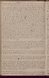 <p>Presidet Young also said that the seer stone which Joseph Smith first obtained He got in an Iron kettle 25 feet under ground. He saw it while looking in another seers stone which a person had. He went right to the spot & dug & found it.</p>